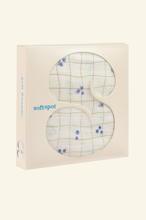 Soft Swaddle – Blueberries