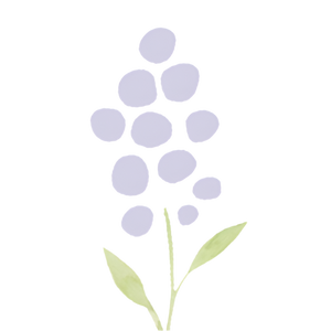 Soft Mini Loaf Pouch – Lavender Field