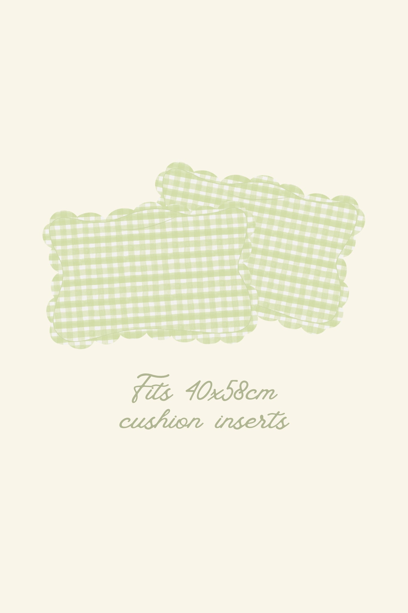 Soft Petal Cushion Covers (Long, Set of 2) – Pistachio