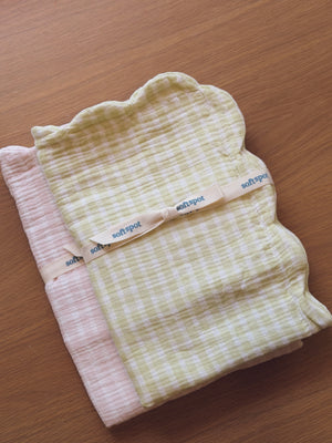 Soft Petal Cushion Covers (Long, Set of 2) – Pistachio