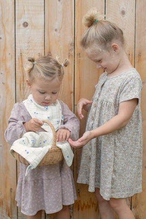 Soft Bibs – Bandana Blueberries