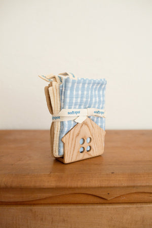 Soft Tea Towels - Cottage