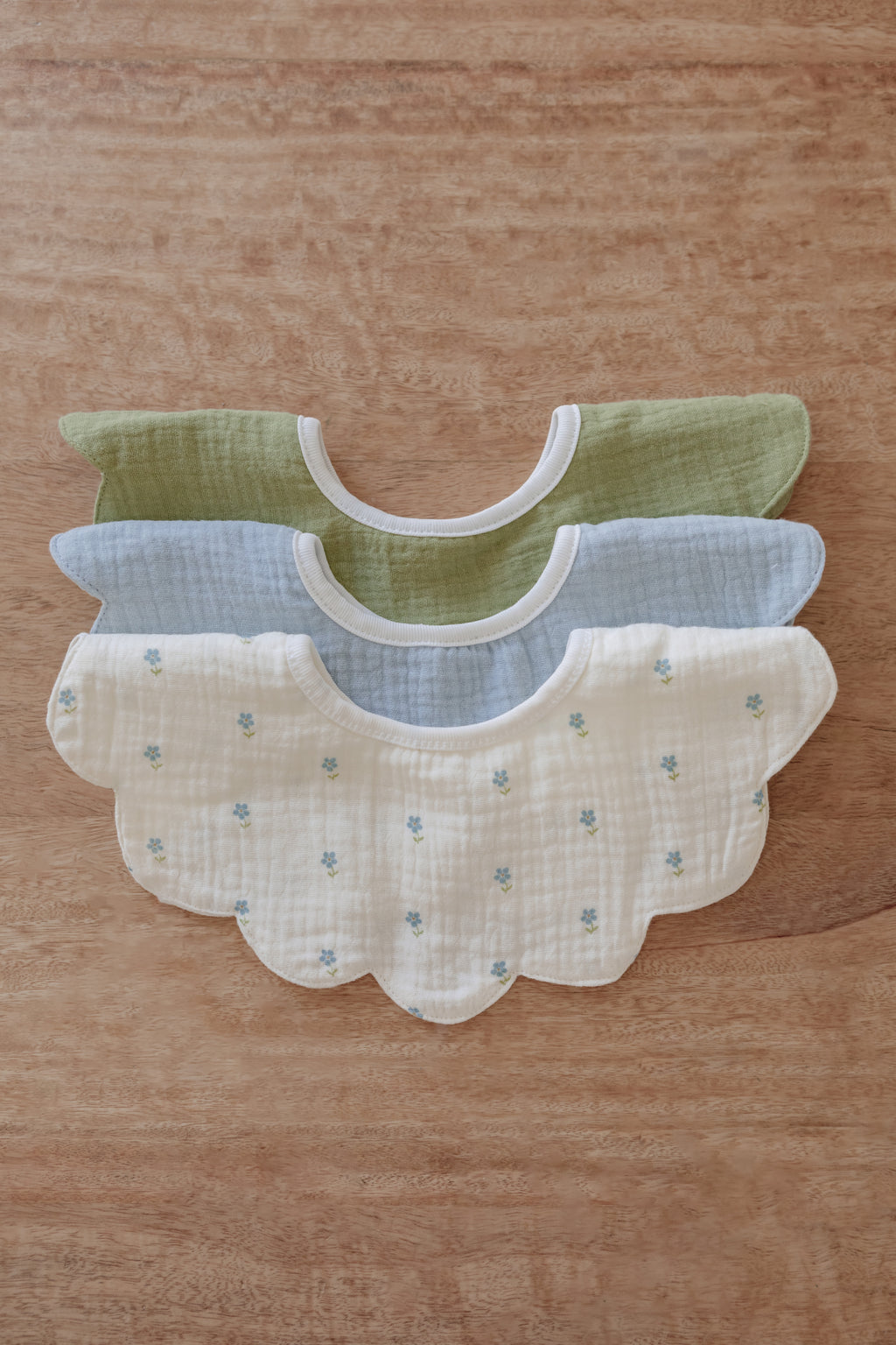 Soft Bibs – Petal Periwinkle
