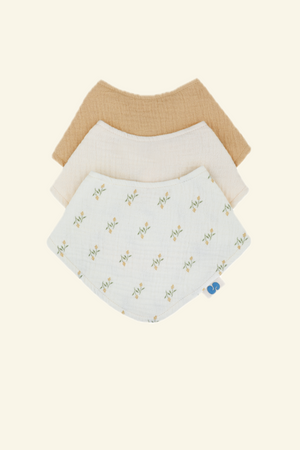 Soft Bibs - Bandana Mulberry