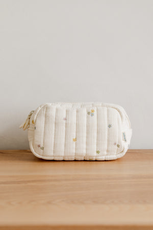 Soft Mini Loaf Pouch – Daisies