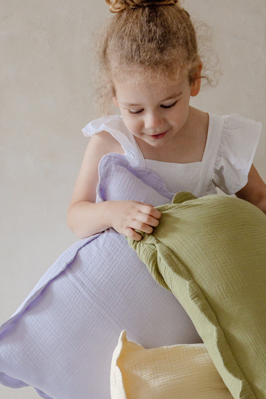 Soft Petal Cushion Covers (Set of 2) – Lavender