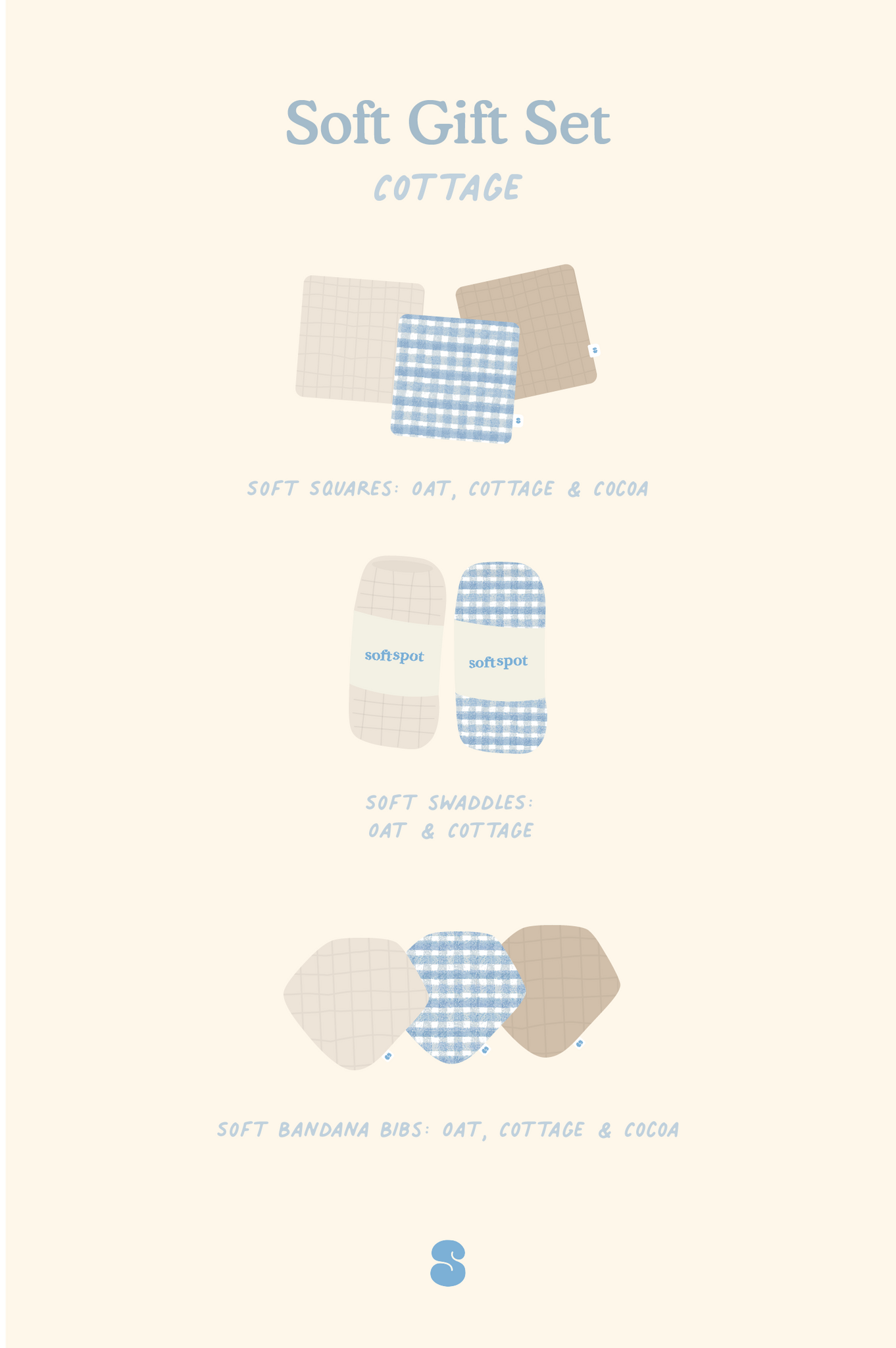 Soft Gift Set - Cottage