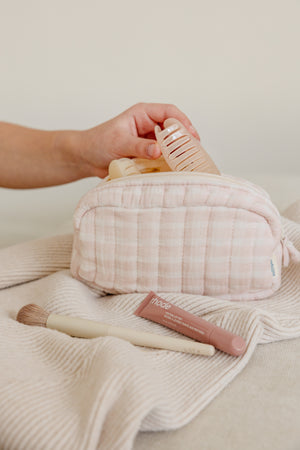 Soft Mini Loaf Pouch – Rosewater