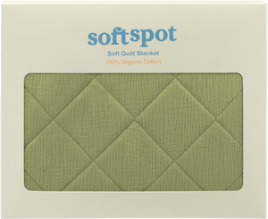 Soft Quilt Blanket - Avocado