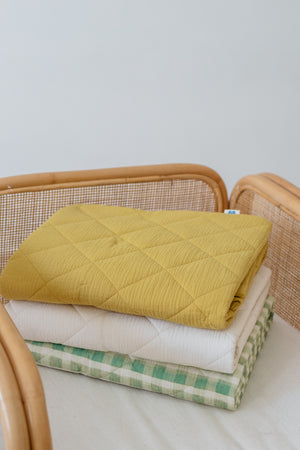 Soft Quilt Blanket - Butternut